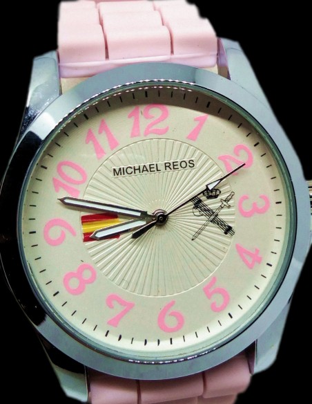 Reloj Caucho Se ora Rosa